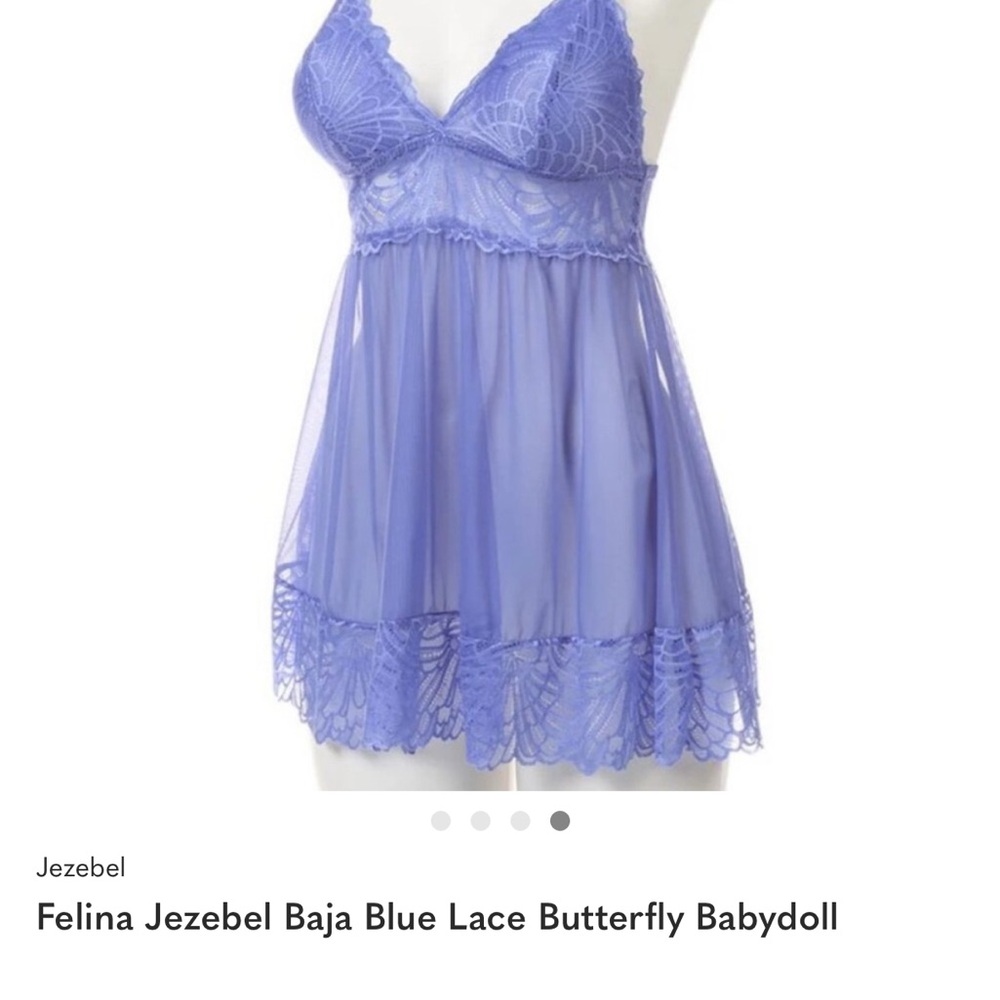 Jezebel Lavender Lace Babydoll